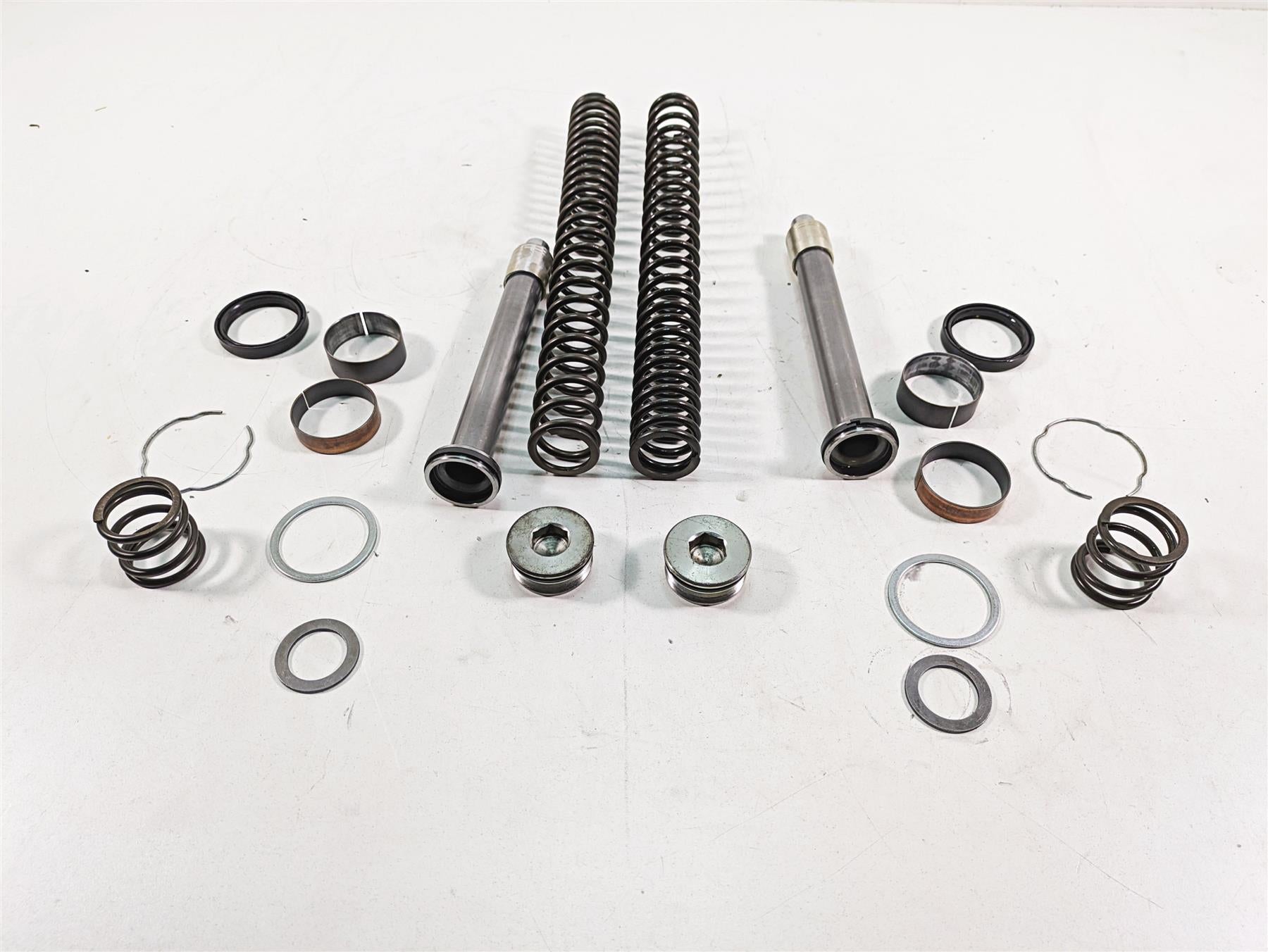 2019 Harley Touring FLHX Street Glide Front Fork Internals Spring Set 45500339 {{ shop.shopifyCountryName }} - Mototech271