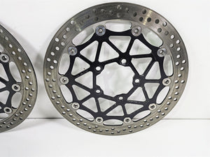 2016 Kawasaki ZX10R Ninja Brembo Front Brake Disc Rotor Set 41080-0648-18U