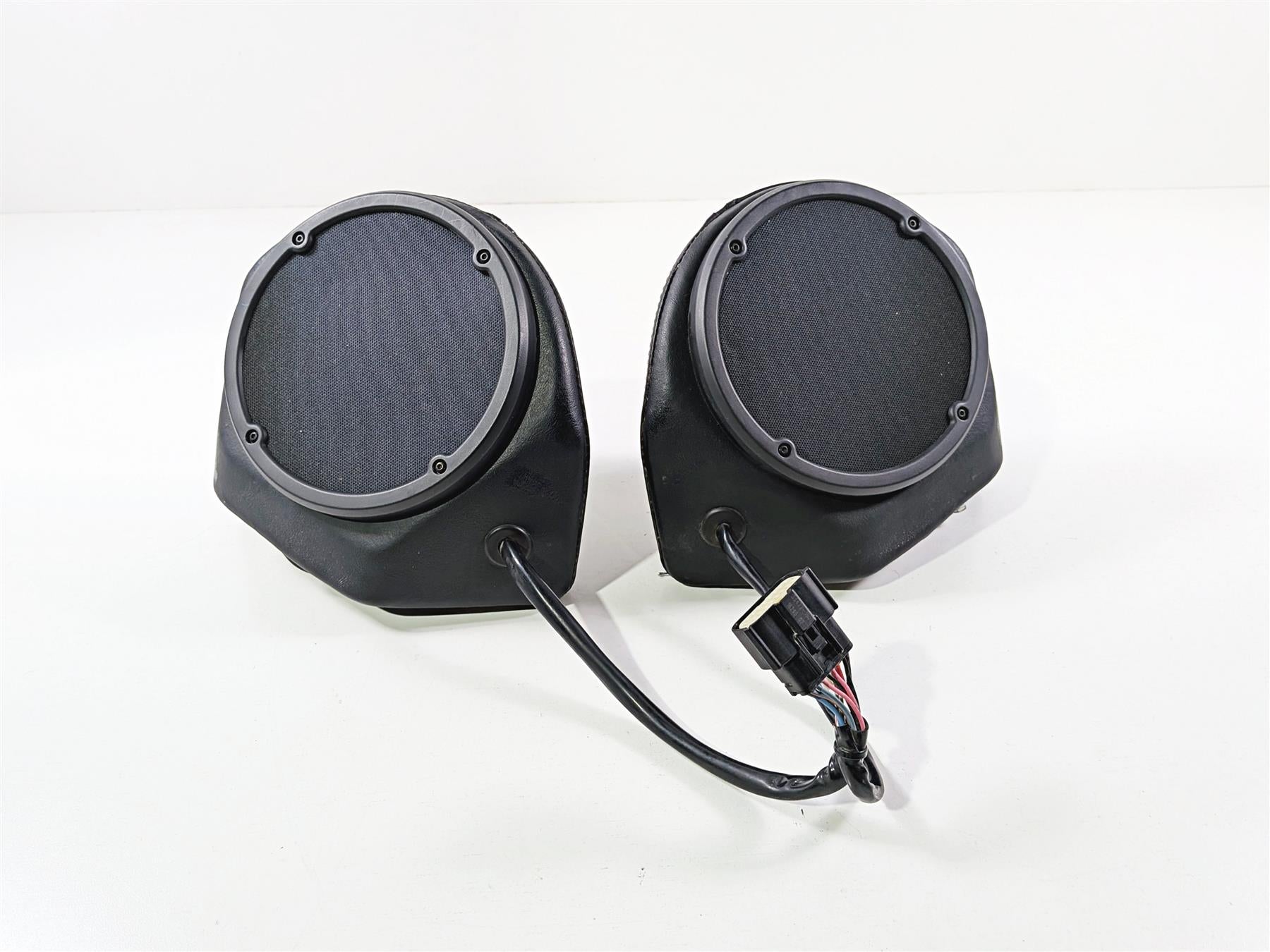 2018 Harley Touring FLHTCU Electra Glide Trunk Speaker Set 76000160 76000161-Mototech271
