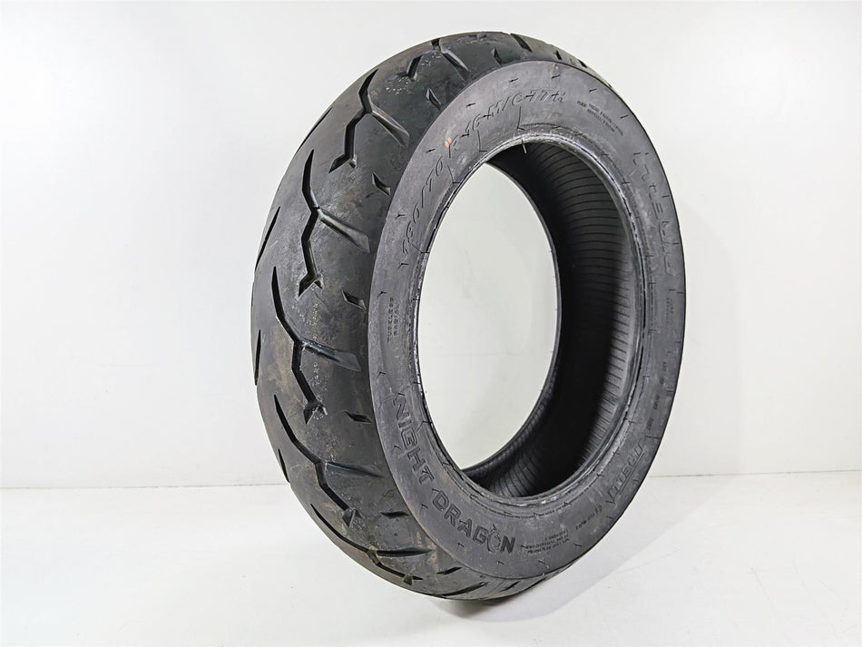 Used Rear Motorcycle Tire Pirelli Night Dragon 180/70R16 77H 2212300-Mototech271