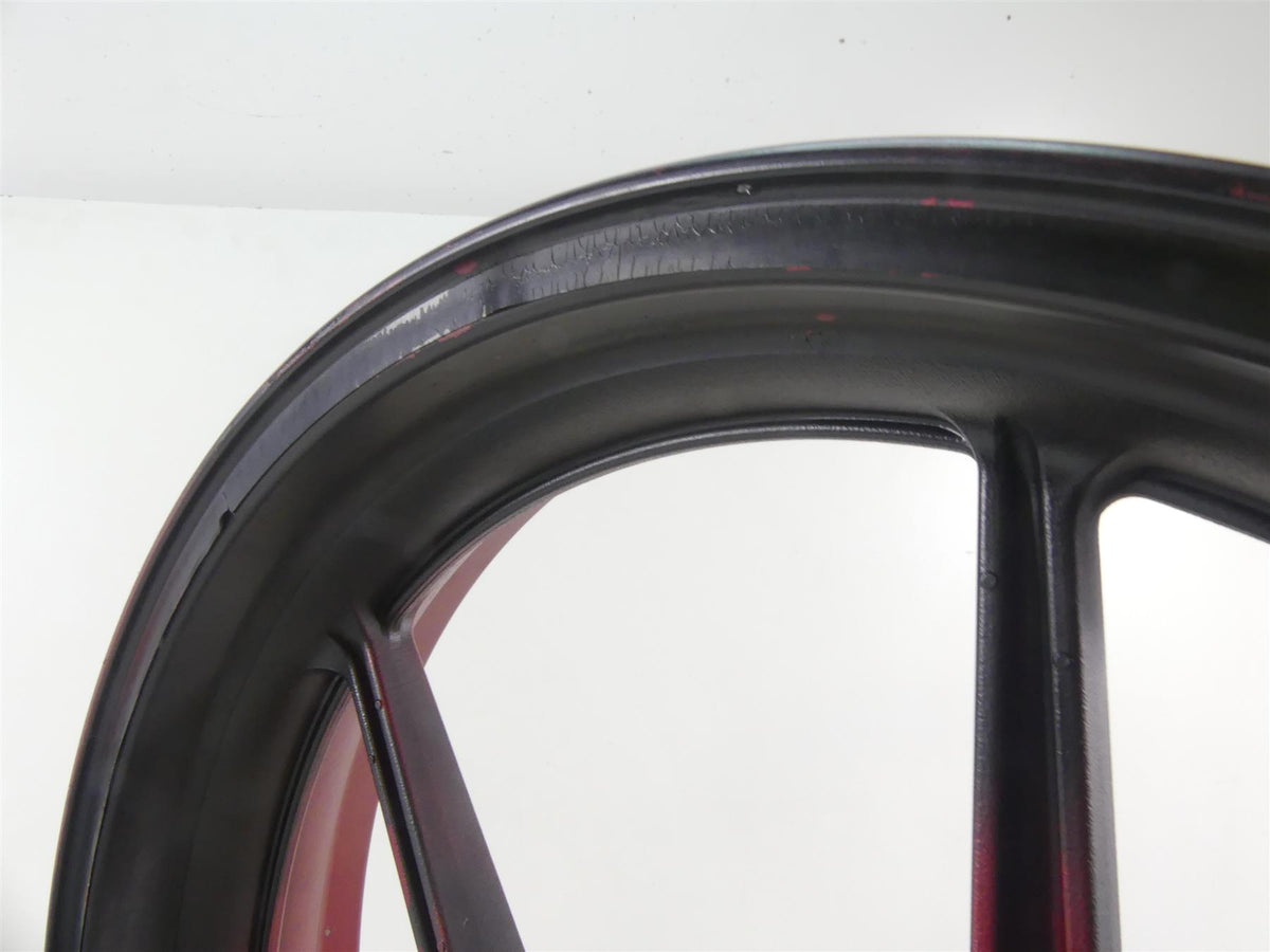 2008 Kawasaki ZX6R ZX6 R Ninja Front Straight Wheel Rim 17x3.5 41073-0129-R2 {{ shop.shopifyCountryName }} - Mototech271