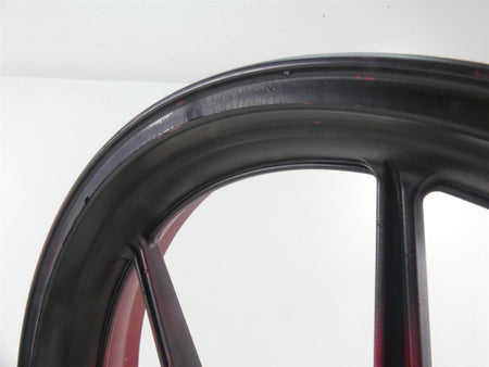2008 Kawasaki ZX6R ZX6 R Ninja Front Straight Wheel Rim 17x3.5 41073-0129-R2 {{ shop.shopifyCountryName }} - Mototech271