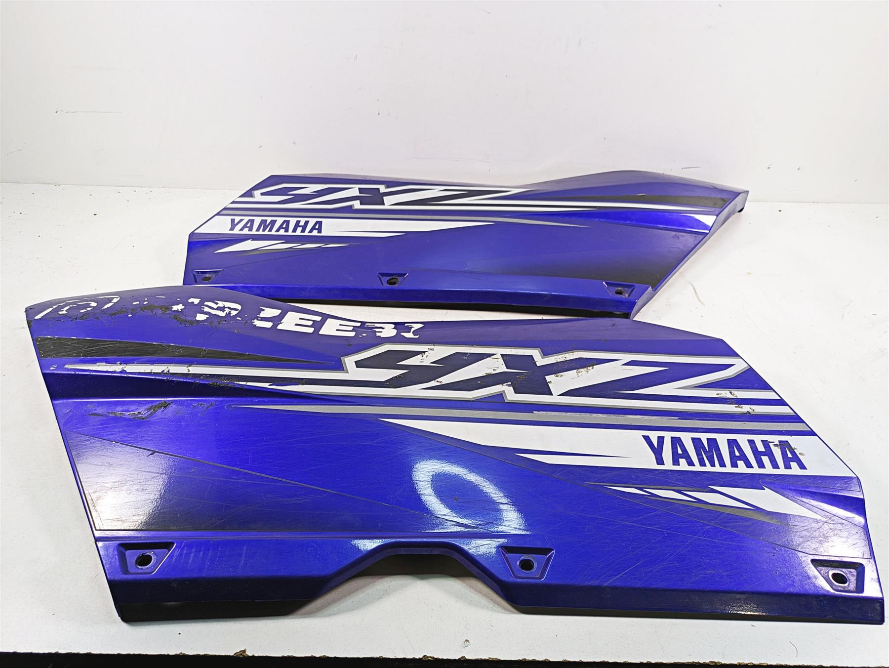 2019 Yamaha YXZ1000 R EPS SS SE Left Right Blue Door Cover Fairing Set 2HC-F1721 {{ shop.shopifyCountryName }} - Mototech271