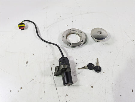 1998 Moto Guzzi California 1100 EV Ignition Switch Key Lock Cap Set GU03736801 {{ shop.shopifyCountryName }} - Mototech271