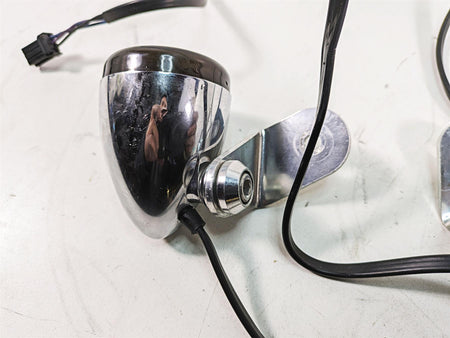 2012 Harley FLD Dyna Switchback Front Led Turn Signal Smoke Blinker Set 68972-00 {{ shop.shopifyCountryName }} - Mototech271