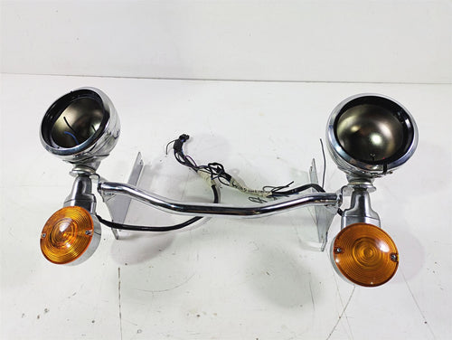 2008 Harley Touring FLHTP Electra Glide Front Blinker Spot Light Bar 68712-94A | Mototech271