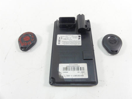2014 Harley FXDF Dyna Fat Bob Bcm Security X-Axis & Fob Key Set 69994-12A {{ shop.shopifyCountryName }} - Mototech271