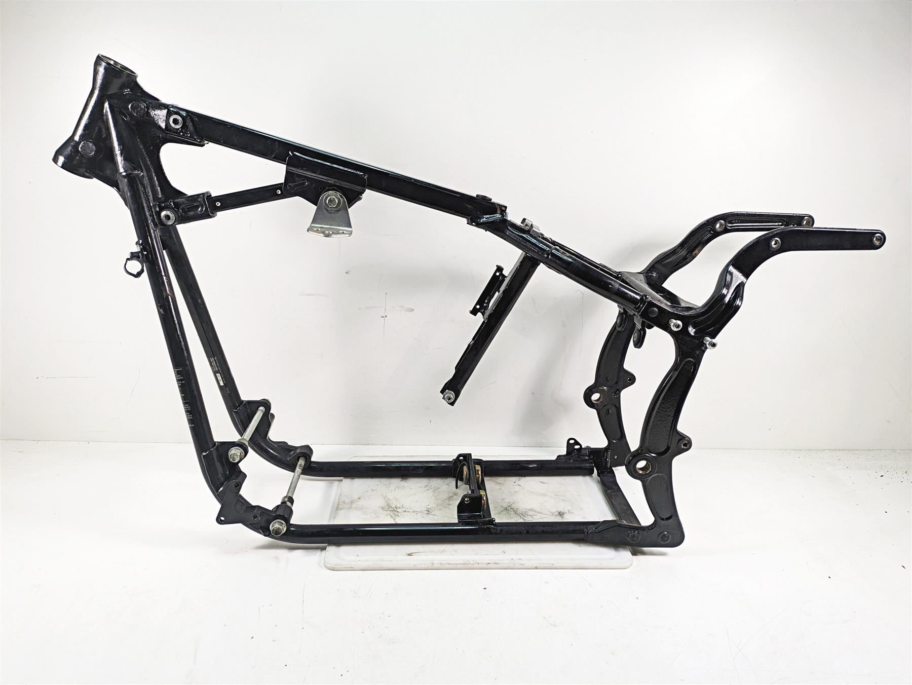 2000 Harley FXSTS Softail Springer Straight Main Frame Chassis With Clean Texas Title 47008-00C {{ shop.shopifyCountryName }} - Mototech271