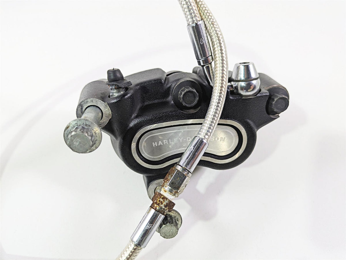 2008 Harley FXCWC Softail Rocker Front Brake Caliper 44046-08 {{ shop.shopifyCountryName }} - Mototech271