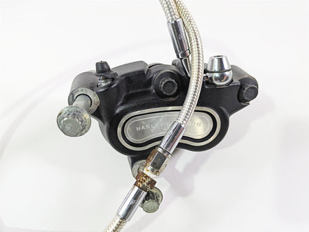 2008 Harley FXCWC Softail Rocker Front Brake Caliper 44046-08 {{ shop.shopifyCountryName }} - Mototech271