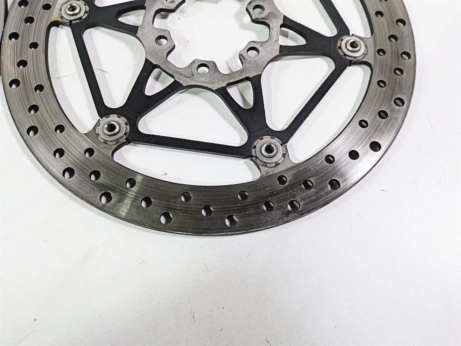 2016 Moto Guzzi Stelvio 1200 8V NTX Front Brake Rotor Disc Set B044279 B044280 {{ shop.shopifyCountryName }} - Mototech271