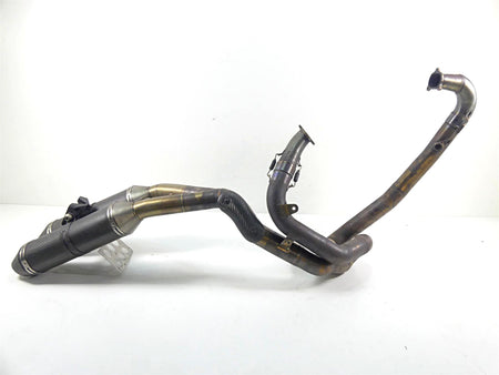 2008 Ducati 848 SBK LeoVince Header Muffler Carbon Exhaust System 307908202 {{ shop.shopifyCountryName }} - Mototech271