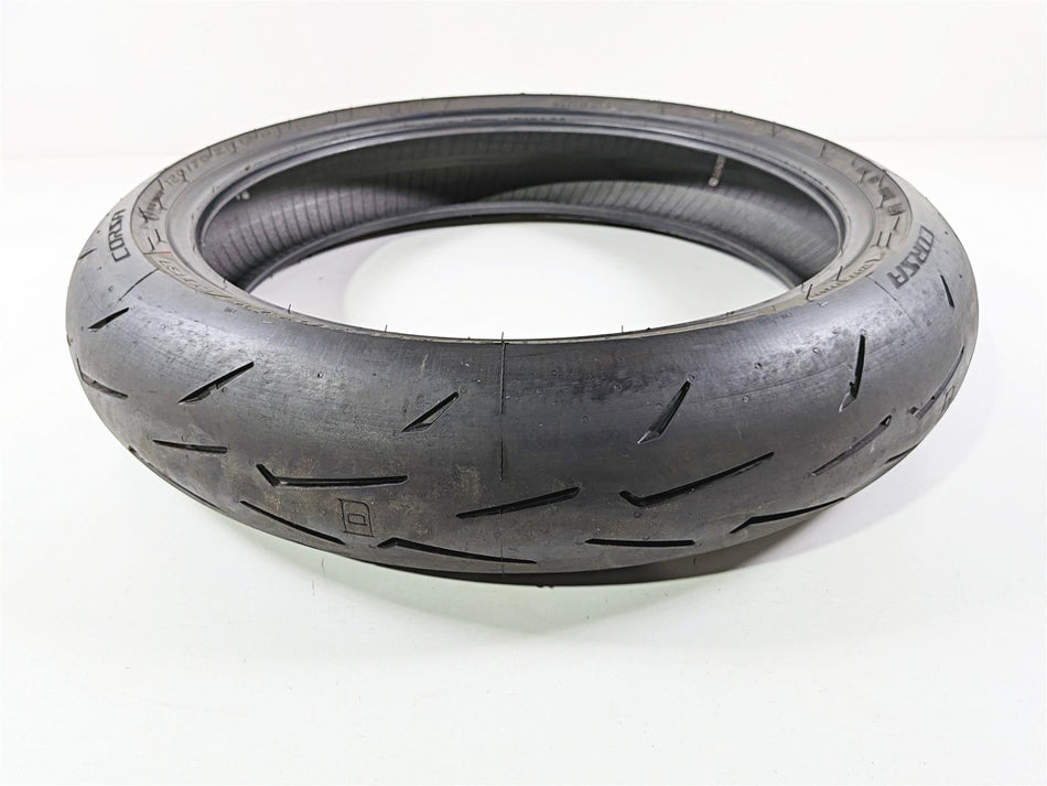 Used Front Motorcycle Tire Pirelli Diablo Rossa 4 IV Corse 120/70R17 3977600-Mototech271