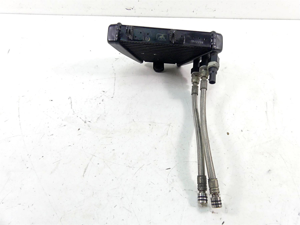 2013 Ducati Diavel Red Oil Cooler Radiator & Lines Set 54840941C {{ shop.shopifyCountryName }} - Mototech271
