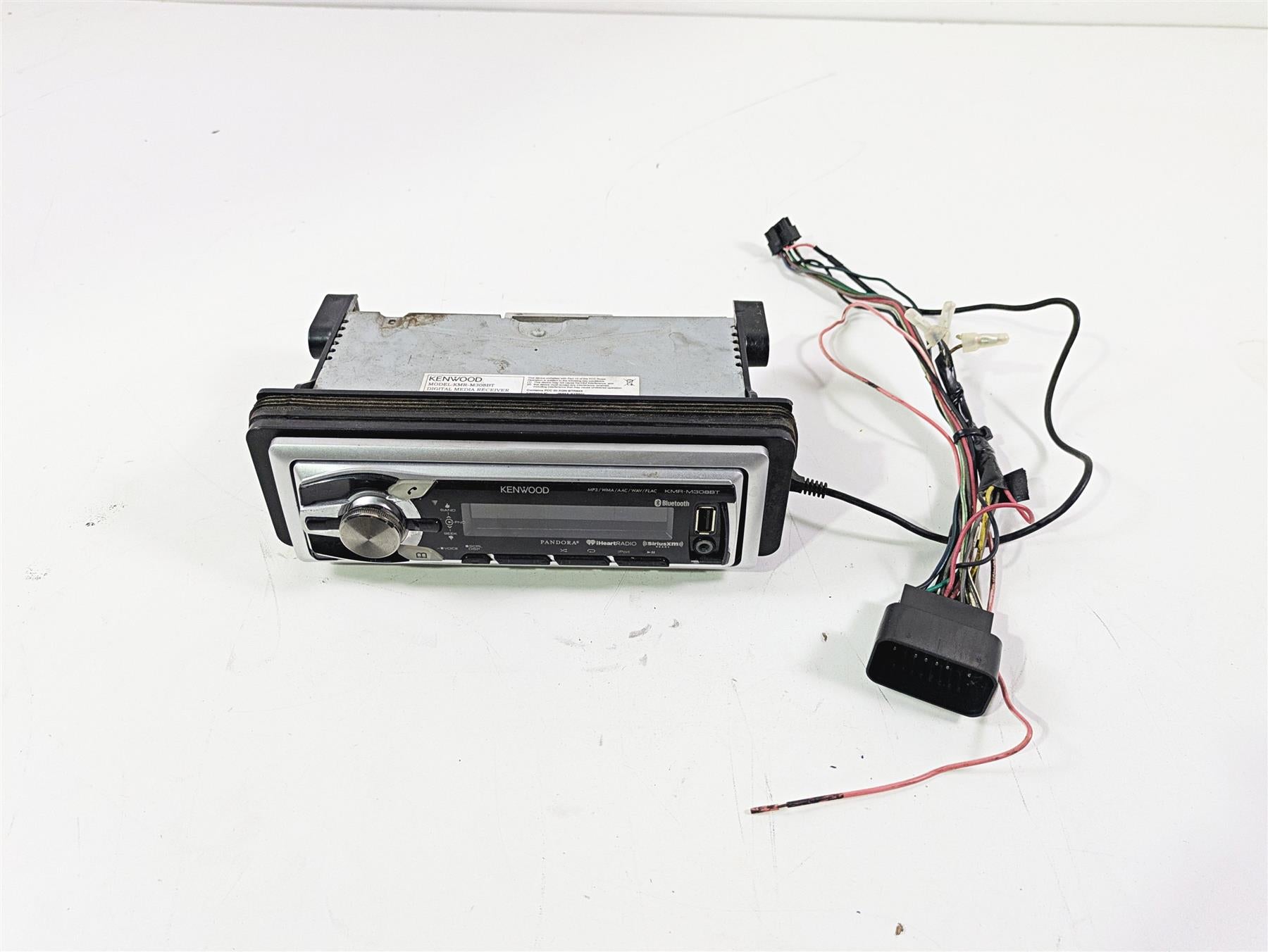 2001 Harley Touring FLHX Street Glide Kenwood Radio CD Player Wiring KMA-M308BT {{ shop.shopifyCountryName }} - Mototech271