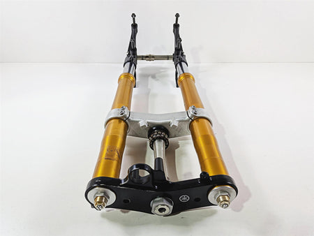2008 Yamaha YZF R1 RN19 Gold Front Fork Leg Triple Tree Set 4C8-23102-00-00 {{ shop.shopifyCountryName }} - Mototech271