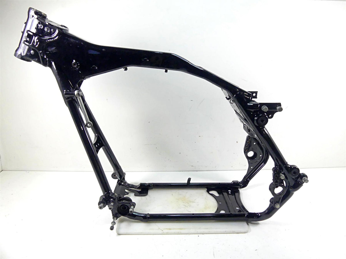 2010 Harley Touring FLHRC Road King Straight Main Frame Chassis With Clean Texas Title 47900-11BHP {{ shop.shopifyCountryName }} - Mototech271