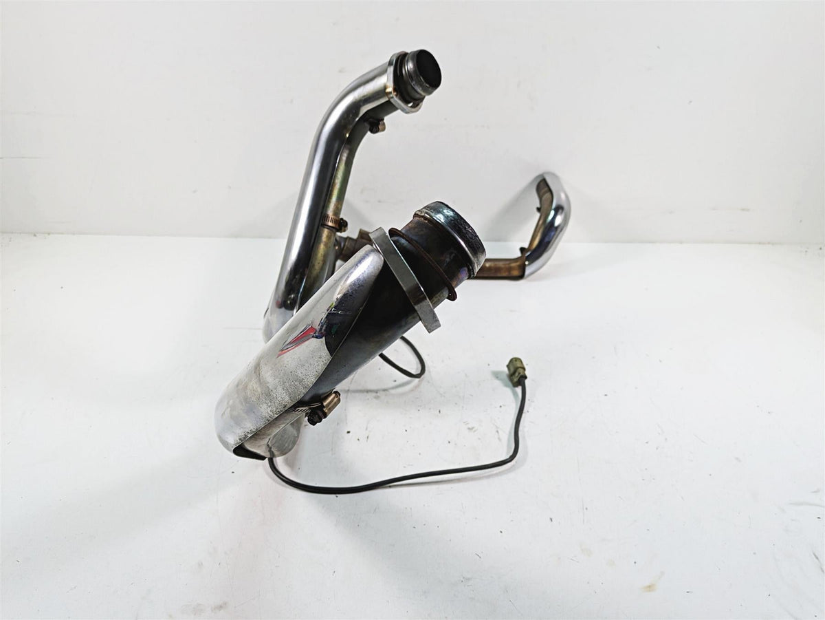 2011 Harley Touring FLHR Road King Exhaust Header Manifold Set 66855-10A {{ shop.shopifyCountryName }} - Mototech271