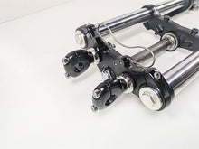 Load image into Gallery viewer, 2013 Triumph Bonneville Front Forks &amp; Triple Tree + Axle Set T2040532 T2040533

