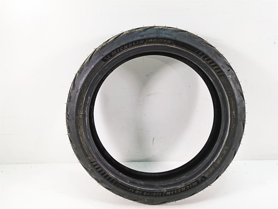 Used Motorcycle Front Tire Michelin Power 5 120/70 ZR17 064441 {{ shop.shopifyCountryName }} - Mototech271