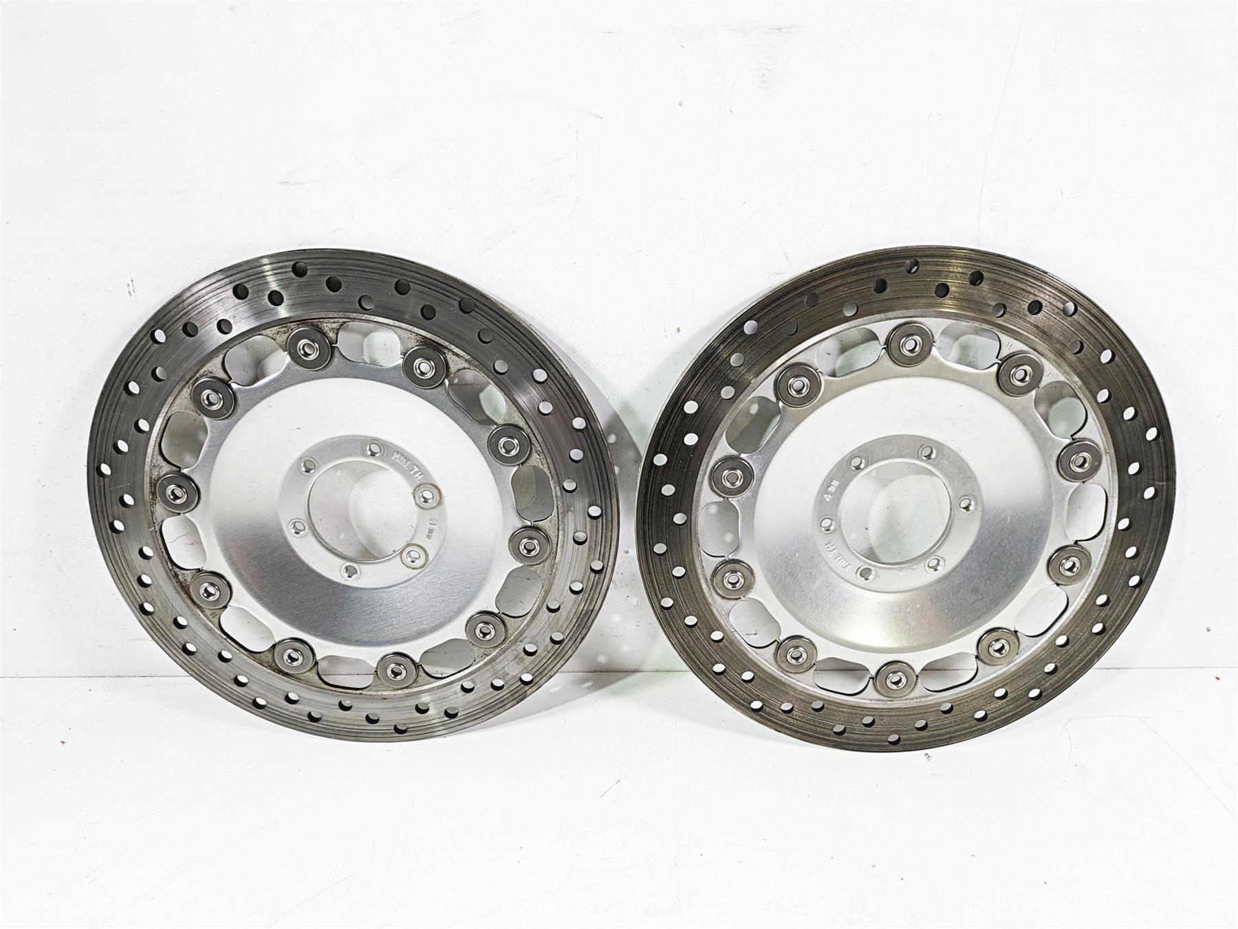 1998 Honda GL1500 Valkyrie Tour Front Brake Rotor Disc Set 45220-MZ0-003 {{ shop.shopifyCountryName }} - Mototech271