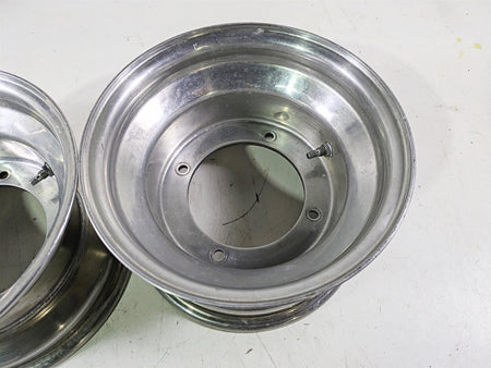2001 Yamaha Banshee YFZ350 10x6 Douglas Alloy Alumium Front Wheel Rim Set {{ shop.shopifyCountryName }} - Mototech271