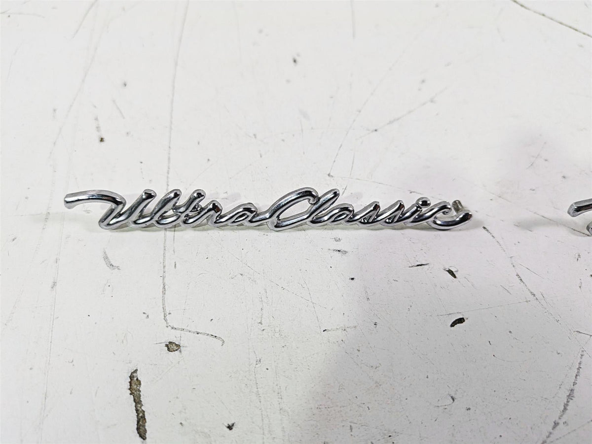 2003 Harley Touring FLHTCUI E-Glide 100th Front Fender Emblem Set 59236-97A {{ shop.shopifyCountryName }} - Mototech271