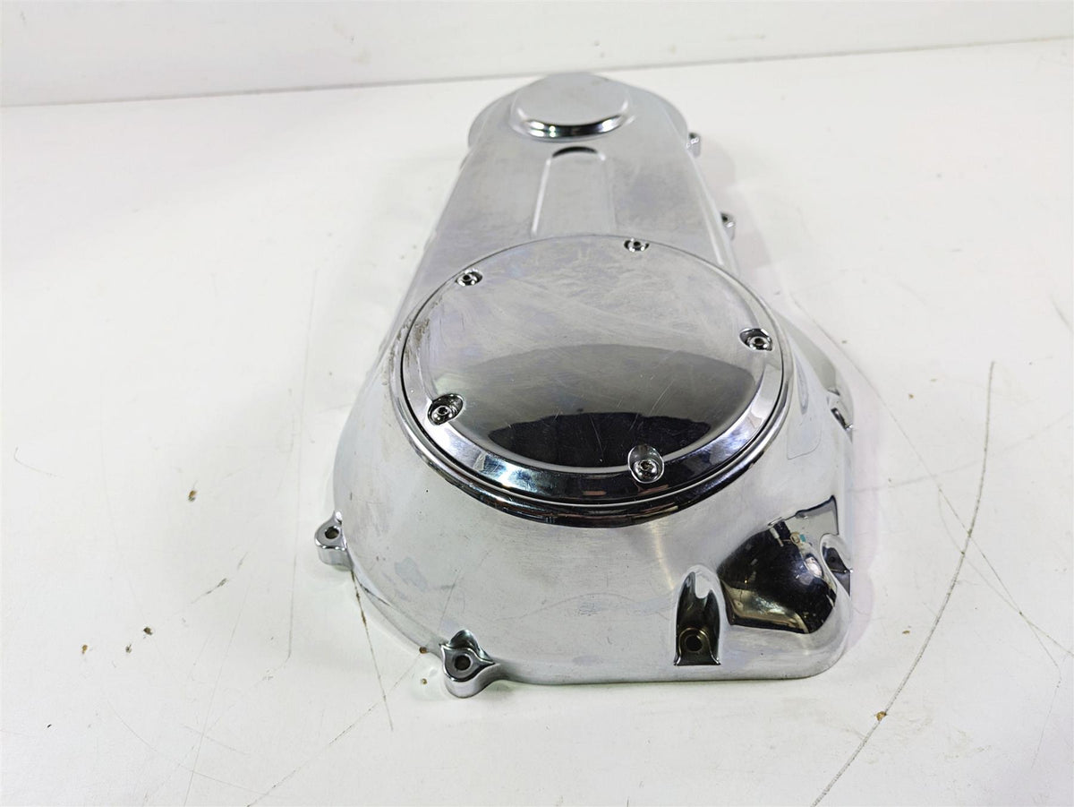 2008 Harley FLSTC 105TH Softail Heritage Outer Primary Clutch Cover 60784-06 {{ shop.shopifyCountryName }} - Mototech271