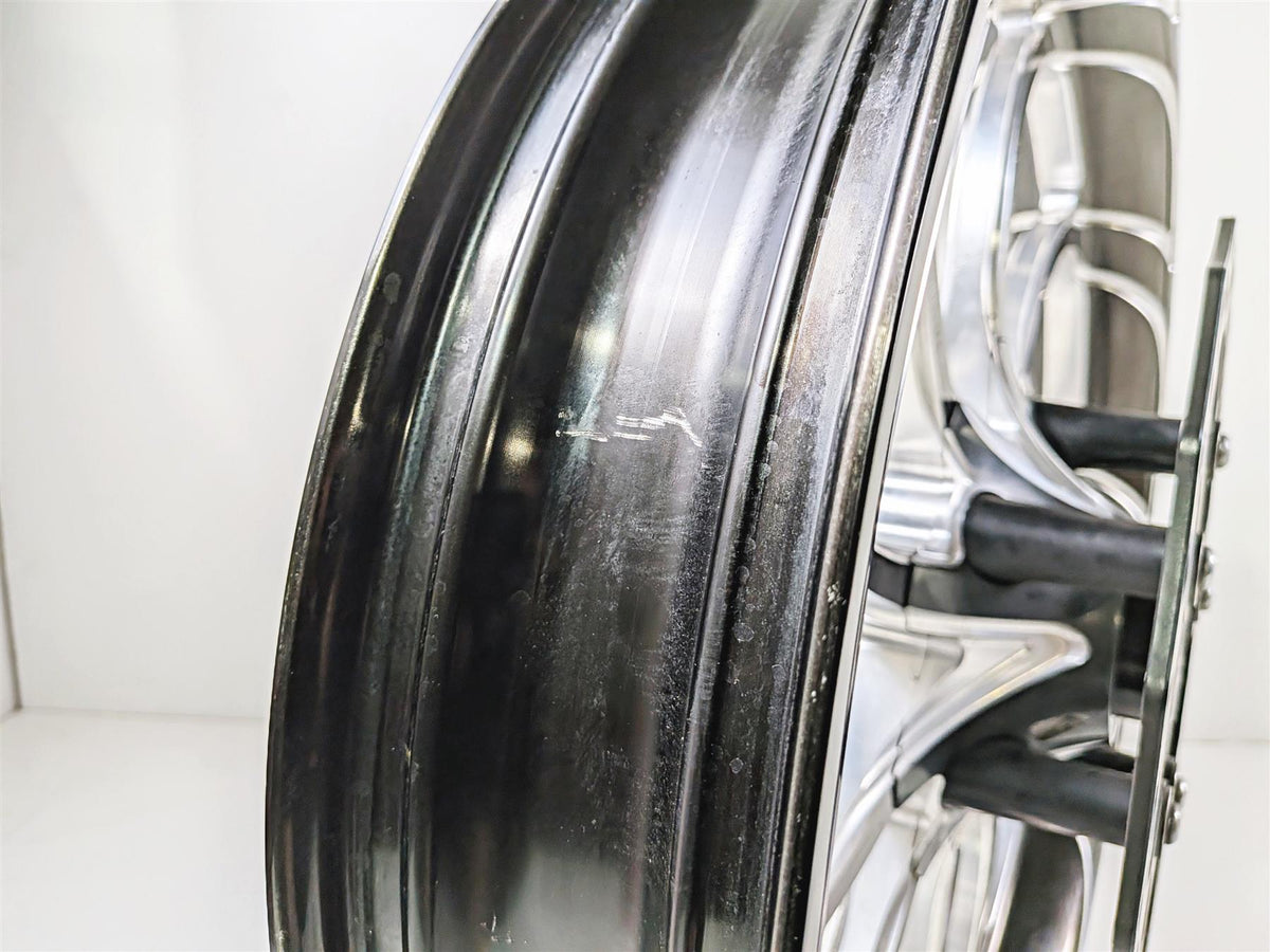 2017 Harley Touring FLHXS Street Glide Arlen Ness 21x3.5 Drift Front Wheel Rim & Rotors 71-568 {{ shop.shopifyCountryName }} - Mototech271