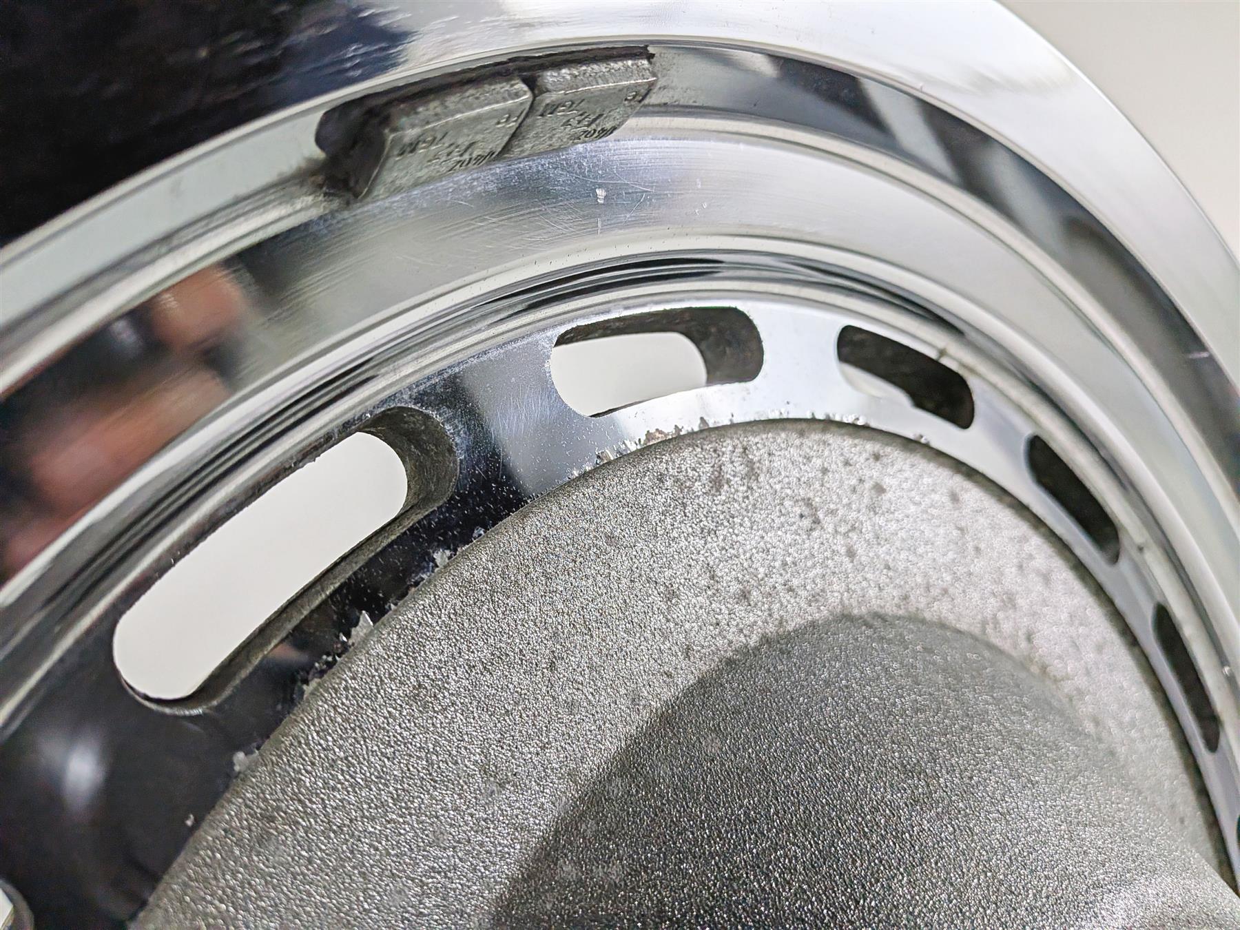 2003 Harley Sportster XL1200 Straight 16x3 Rear Wheel Solid Slots 41013-00A {{ shop.shopifyCountryName }} - Mototech271