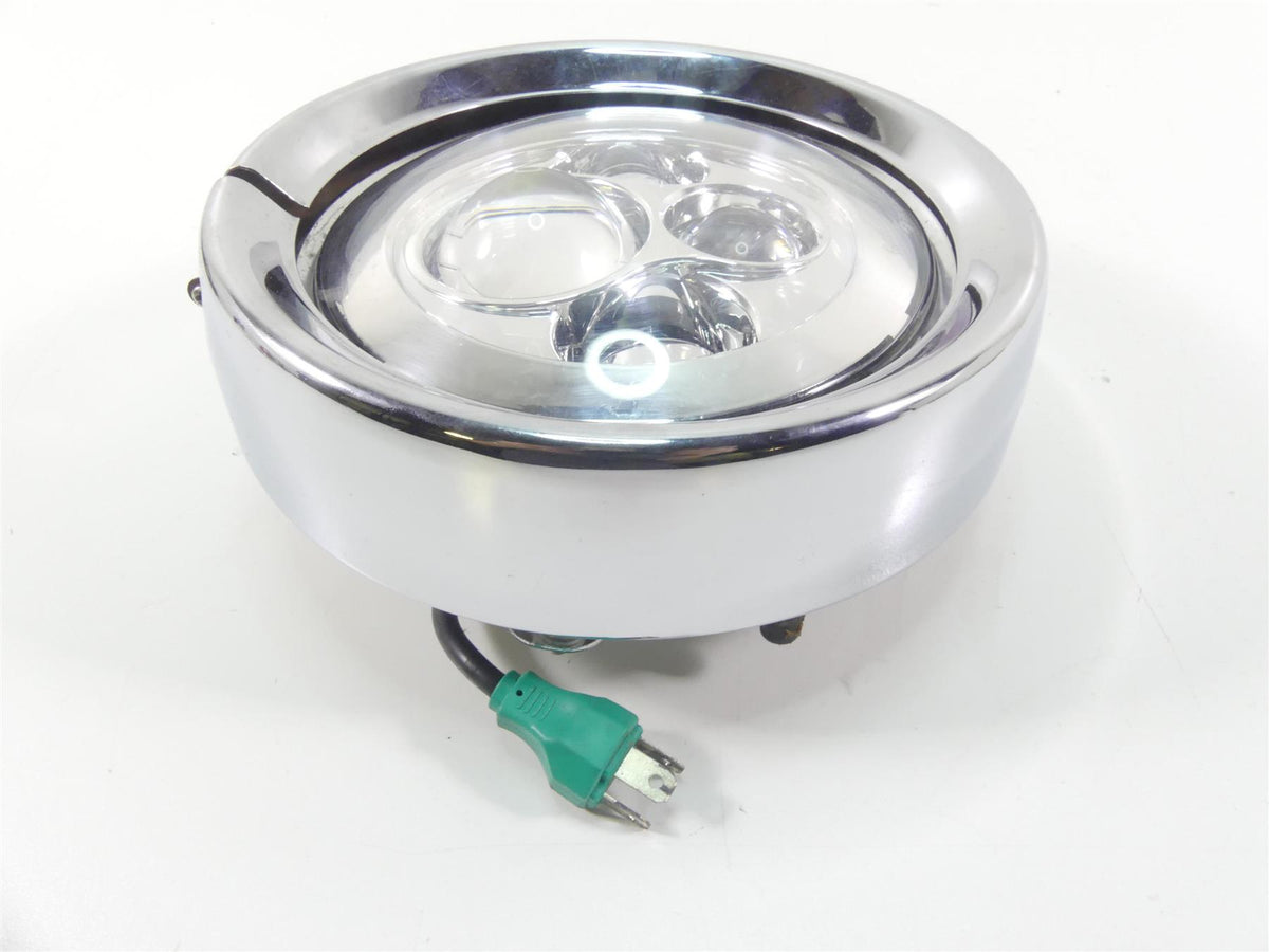 1995 Harley Touring FLHTCU Electra Glide Front Led Headlight Head Light 67702-81 {{ shop.shopifyCountryName }} - Mototech271