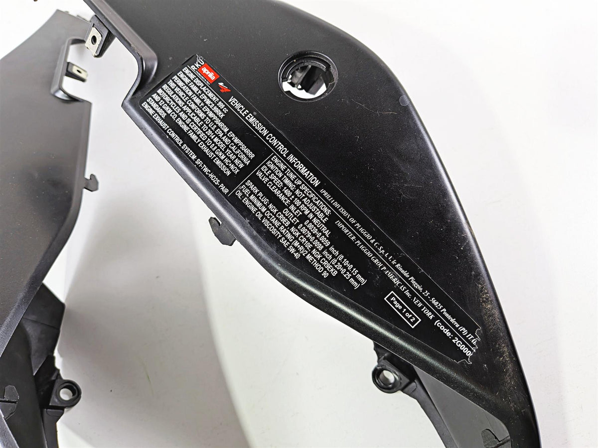2014 Aprilia RSV4 RR Factory Tail Side Cover Fairing Set 858847 858835 {{ shop.shopifyCountryName }} - Mototech271