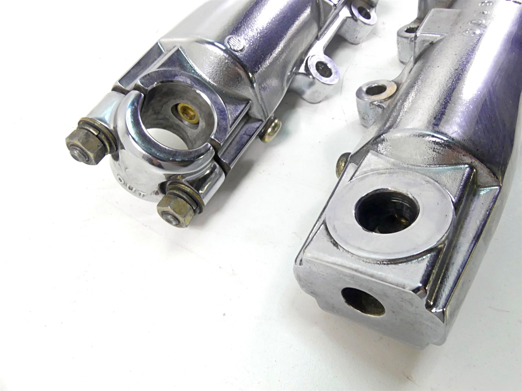 2006 Harley Touring FLHTCU SE E-Glide Straight Front Fork Leg Set -Read 46621-06 {{ shop.shopifyCountryName }} - Mototech271