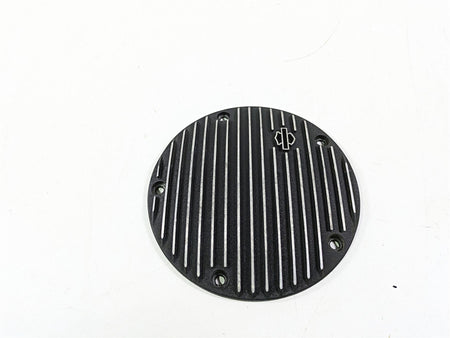 2008 Harley FLSTSB Cross Bones Black Fin Derby Cover 25454-01 {{ shop.shopifyCountryName }} - Mototech271