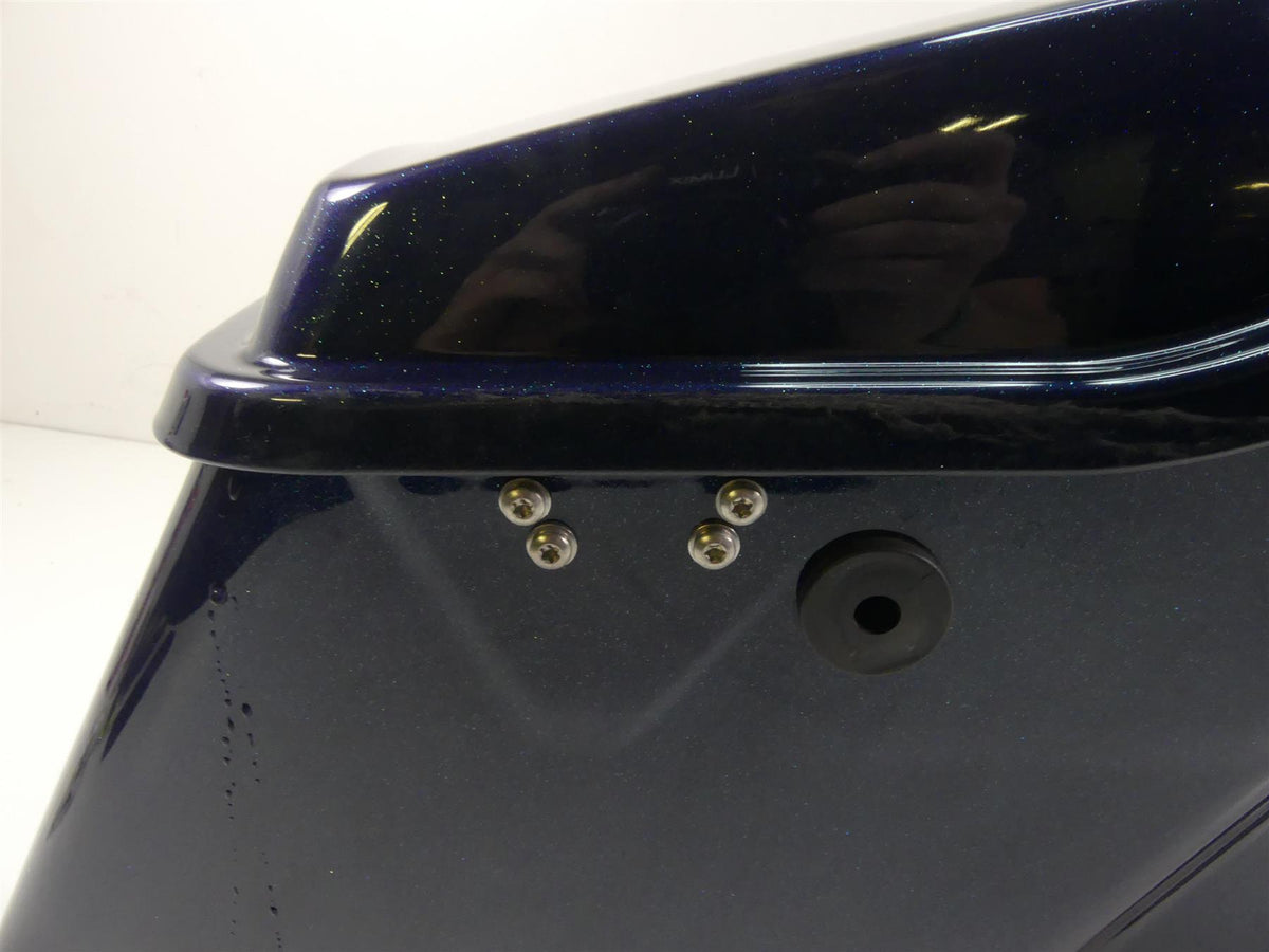2016 Harley Touring FLHR Road King Left Saddlebag Cosmic Blue Pearl 90200414 {{ shop.shopifyCountryName }} - Mototech271