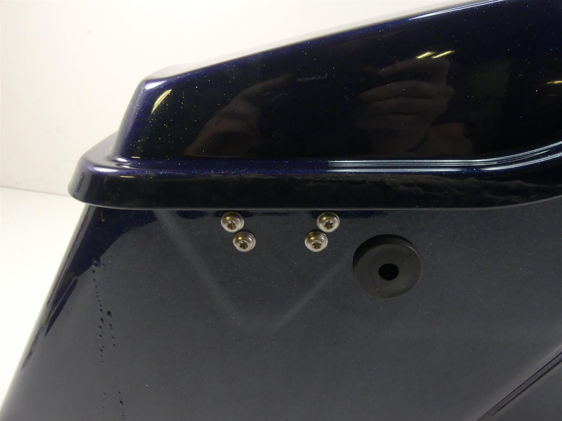 2016 Harley Touring FLHR Road King Left Saddlebag Cosmic Blue Pearl 90200414 {{ shop.shopifyCountryName }} - Mototech271