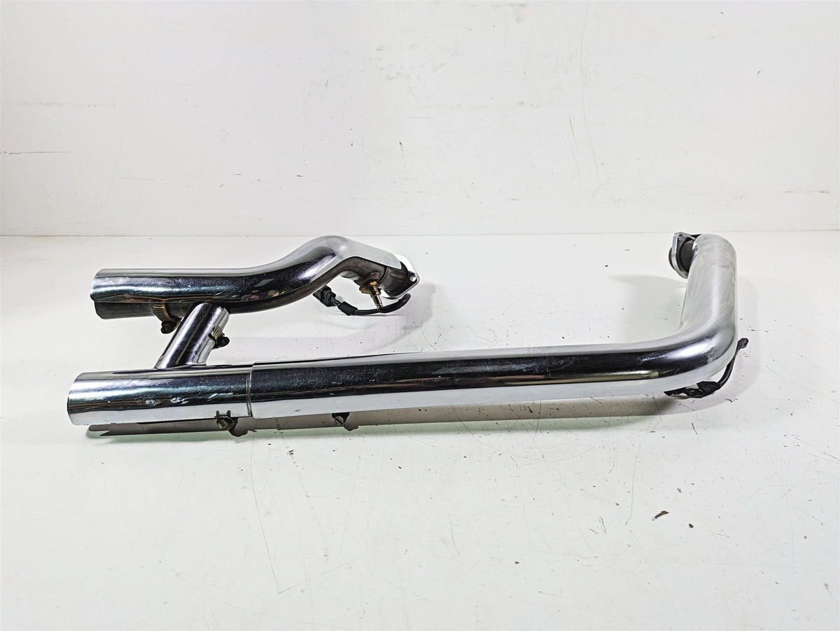 2021 Harley Softail FLSL Slim Oem Exhaust Header & Heat Shields 65600248 {{ shop.shopifyCountryName }} - Mototech271
