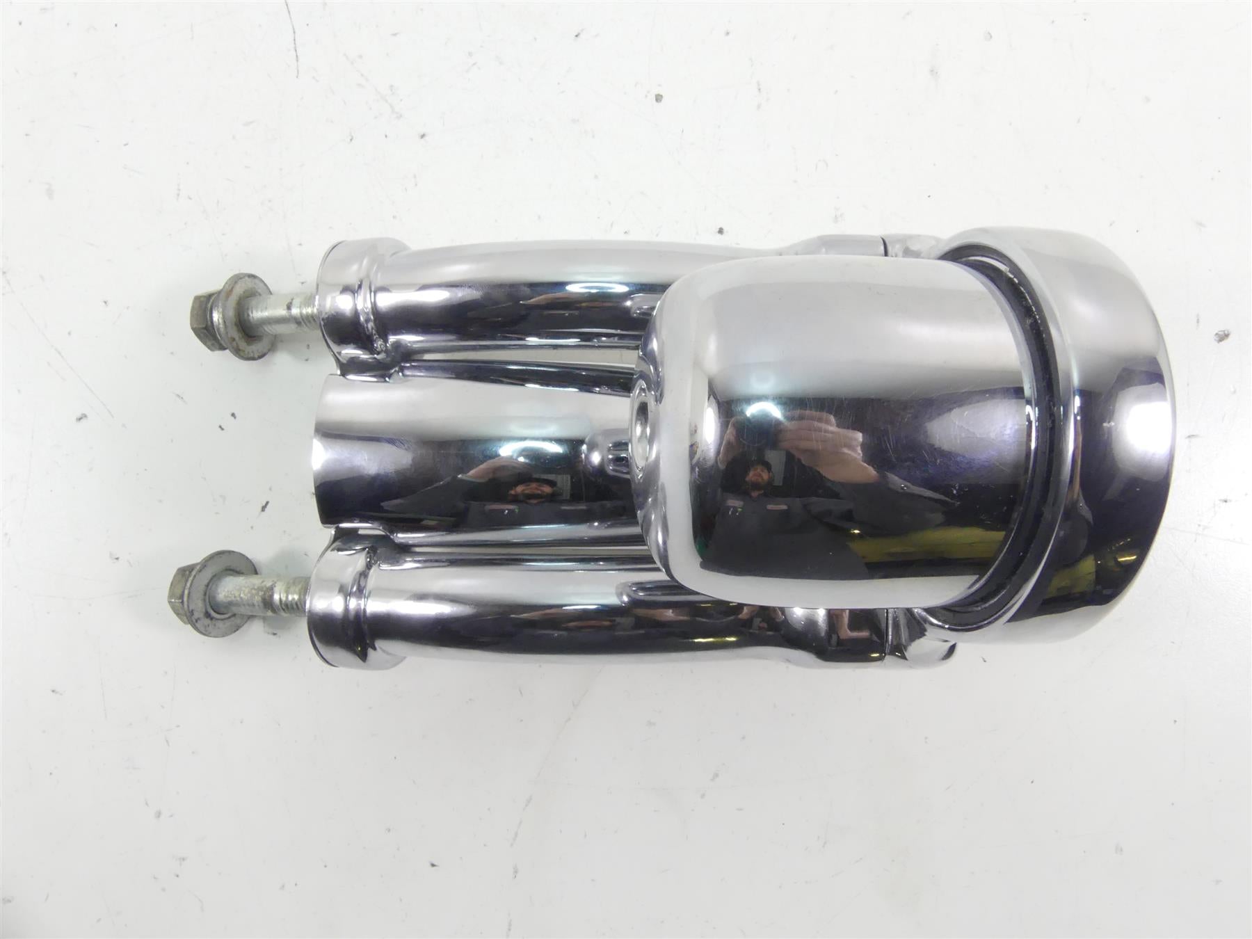 2004 Harley Softail FXSTD SE CVO Deuce Handlebar Riser Tachometer Assy 69074-04A {{ shop.shopifyCountryName }} - Mototech271