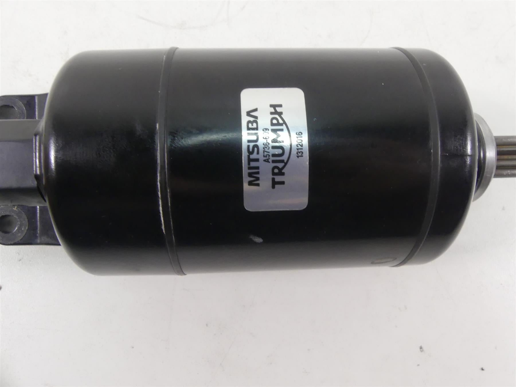 2020 Triumph Speed Triple RS 1050 Mitsuba Engine Starter Motor -Tested T1312016 {{ shop.shopifyCountryName }} - Mototech271