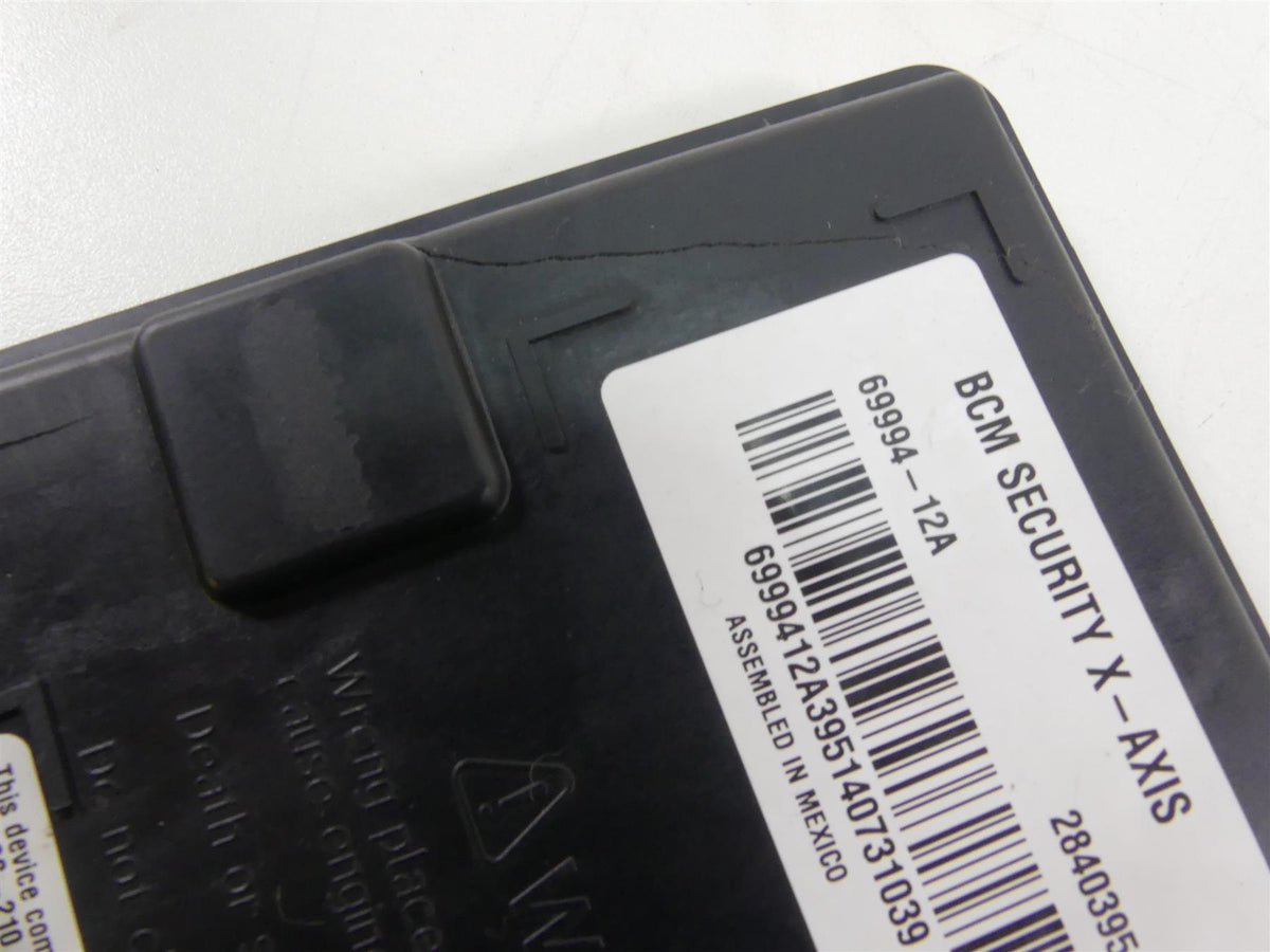 2014 Harley Touring FLHTK Electra Glide Bcm Module & Key Fob 69994-12A {{ shop.shopifyCountryName }} - Mototech271