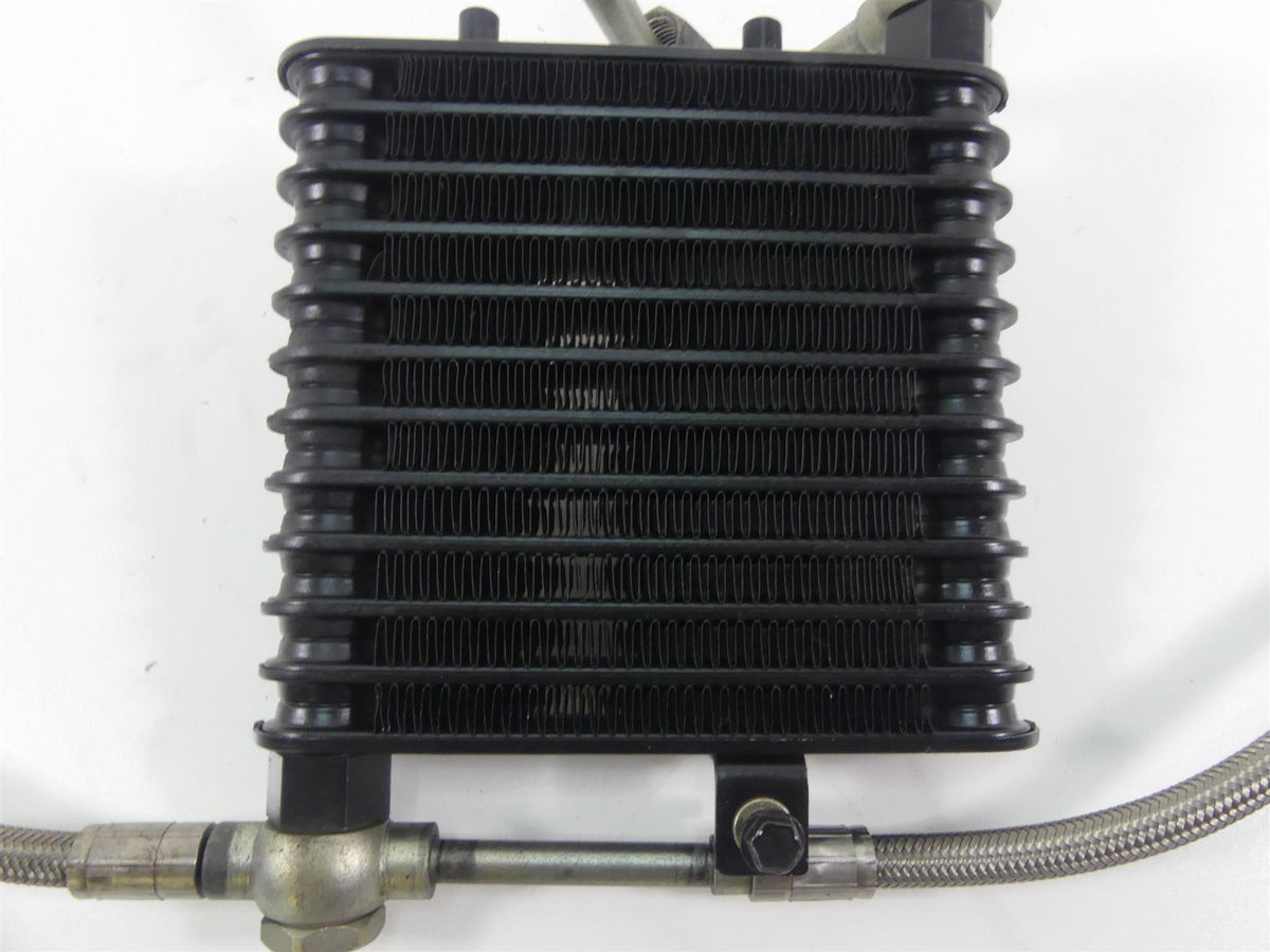 2002 Triumph Bonneville America Oil Cooler Radiator & Line Set T2100283 T2108110 {{ shop.shopifyCountryName }} - Mototech271