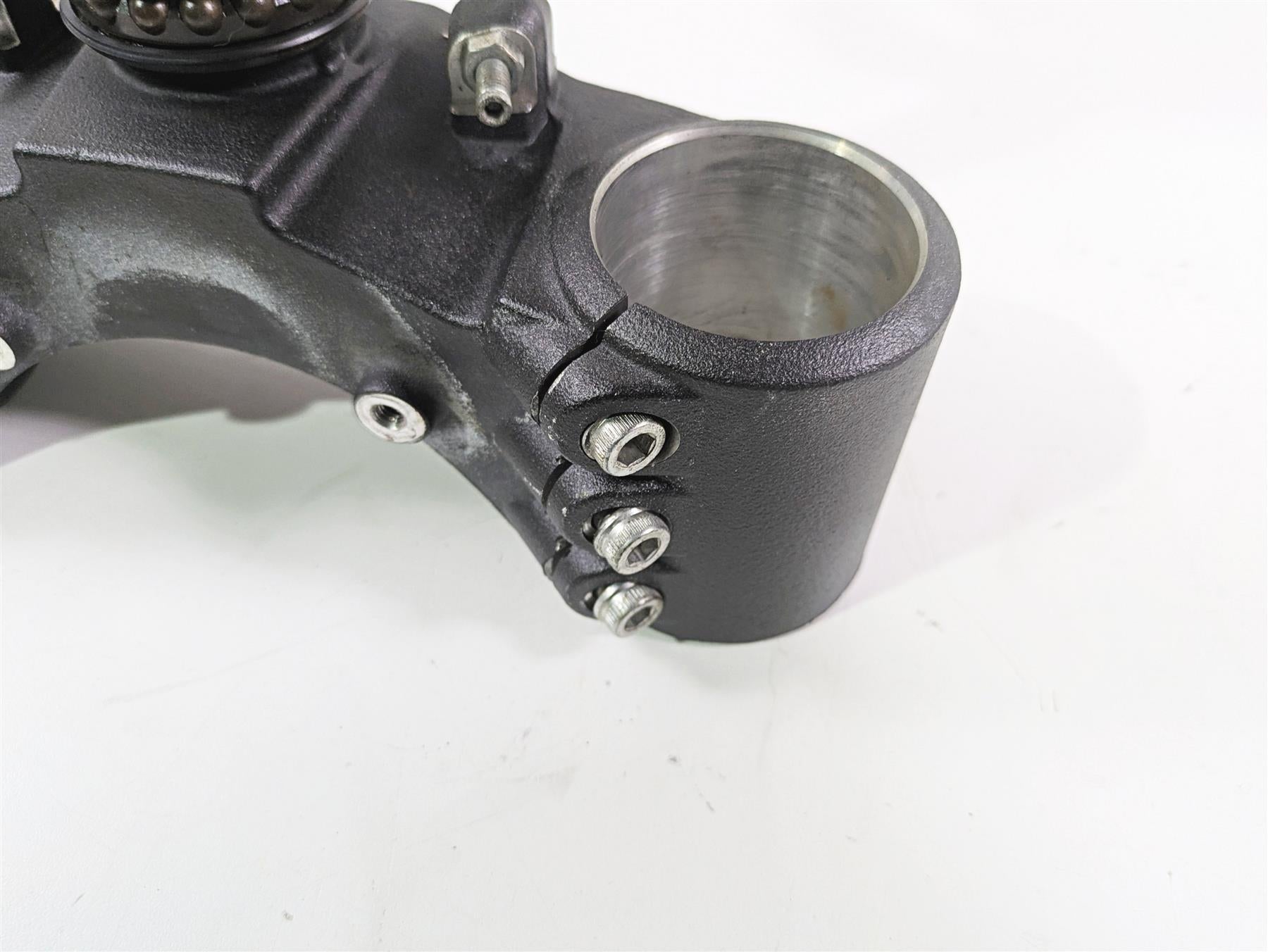 2012 Ducati Streetfighter 848 Upper Lower Triple Tree & Riser Set 34220561A {{ shop.shopifyCountryName }} - Mototech271