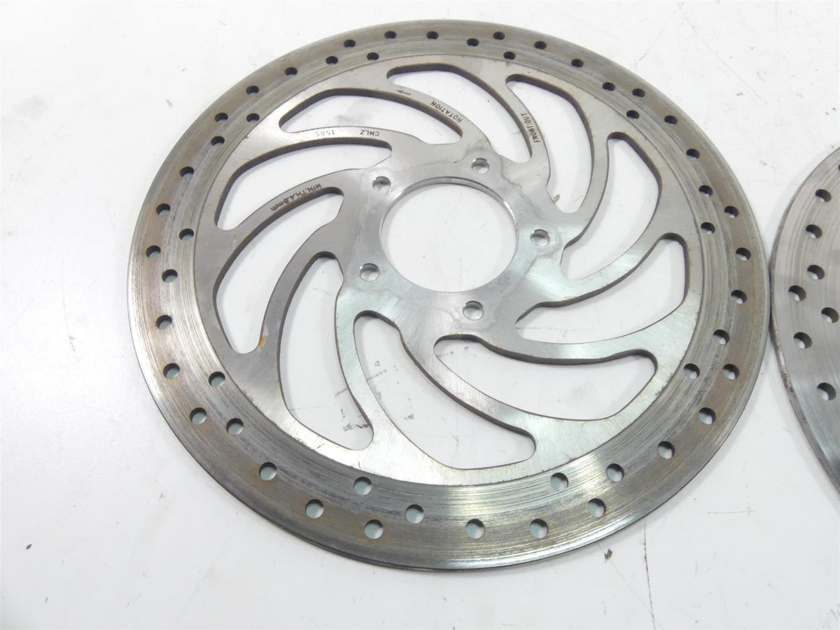 2016 Indian Scout Sixty Front Brake Rotor Disc Set 1912076 {{ shop.shopifyCountryName }} - Mototech271