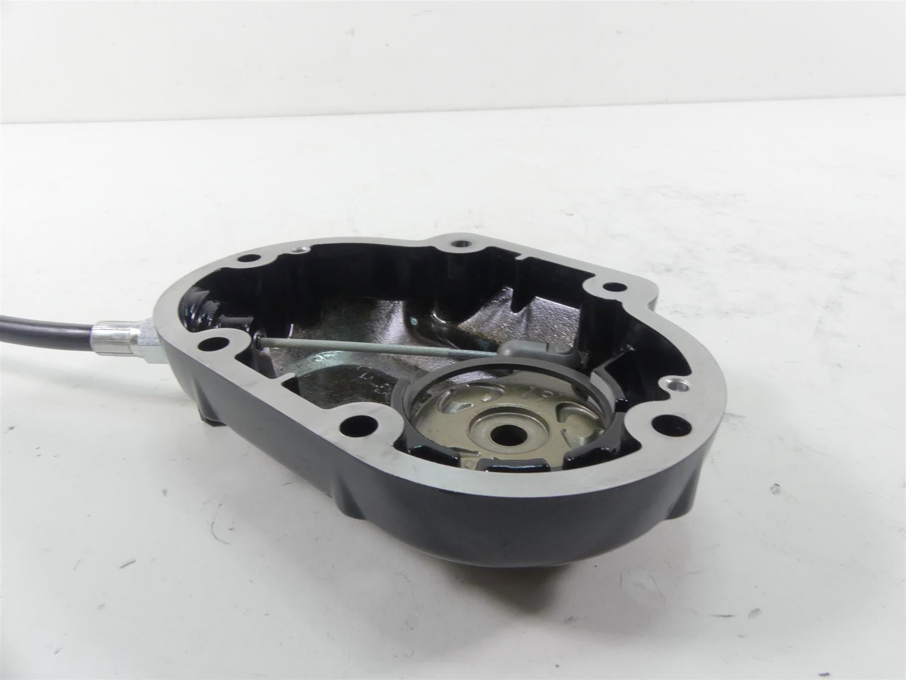 2018 Harley FLHC Softail Heritage M8 Side Transmission Gear Box Cover 25800072 {{ shop.shopifyCountryName }} - Mototech271