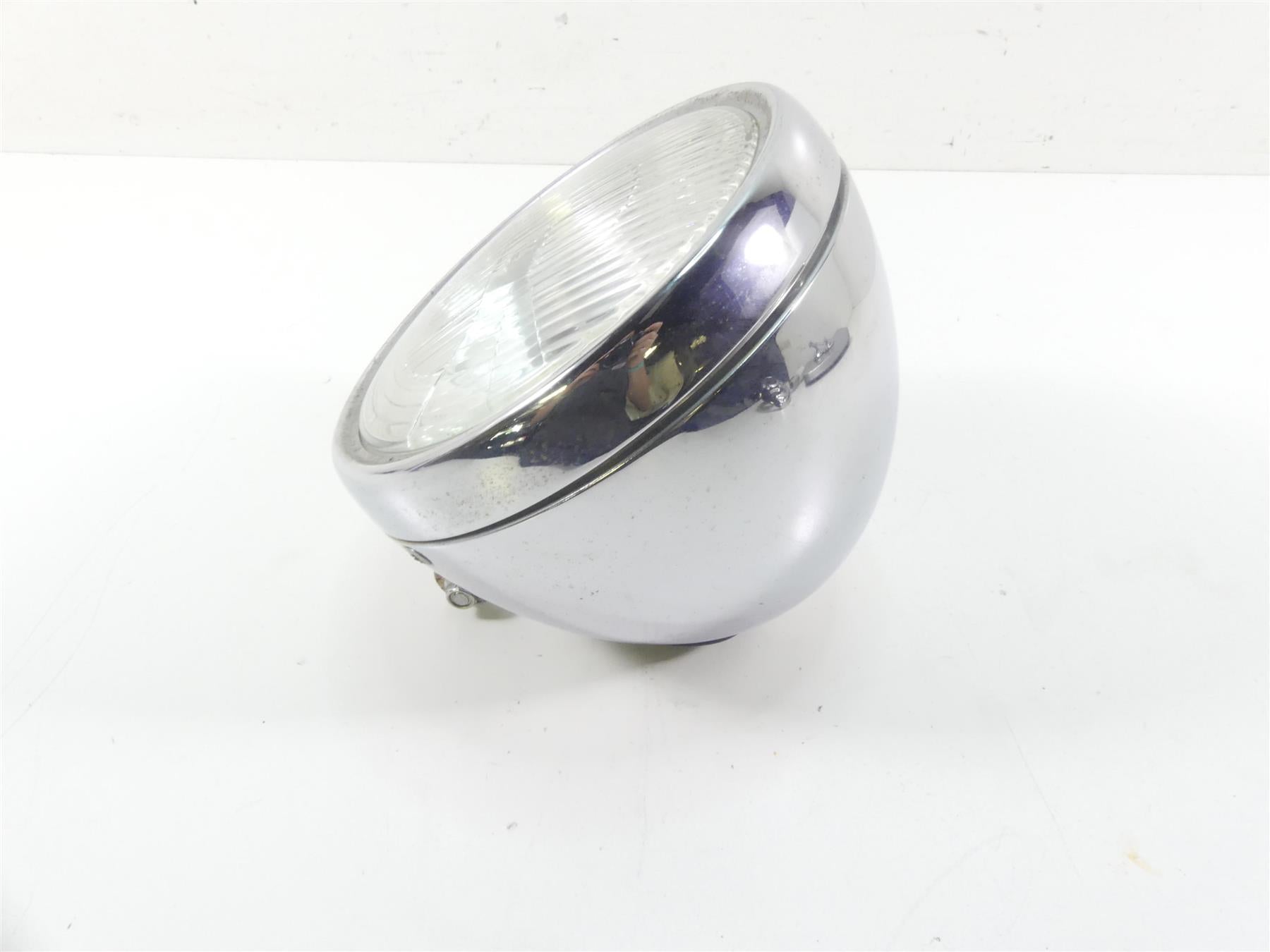 2002 Triumph Bonneville America Headlight Head Light Lamp & Mount T2701130 {{ shop.shopifyCountryName }} - Mototech271