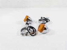 Load image into Gallery viewer, 2003 Honda V-Twin VTX1800 C Left Right Front Blinker Clamp Set 33400-MBH-672
