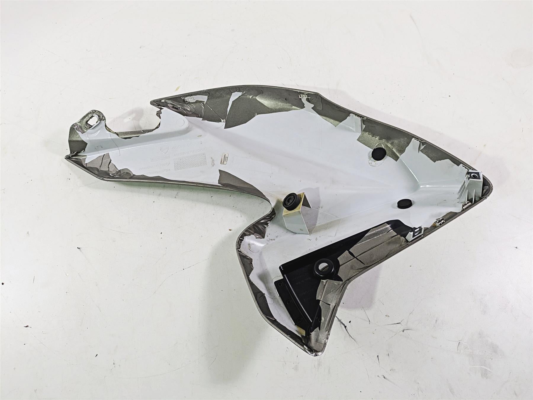 2013 Ducati Hyperstrada 821 Left Tank Cover Fairing Wrapped -Read 480P5681 {{ shop.shopifyCountryName }} - Mototech271