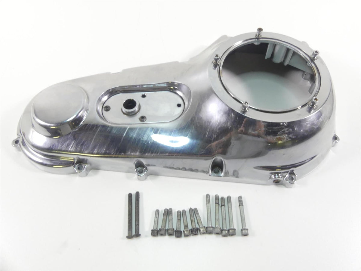 1999 Harley Dyna FXDS Convertible Outer Primary Clutch Cover Mid Cntrl 60506-99 {{ shop.shopifyCountryName }} - Mototech271