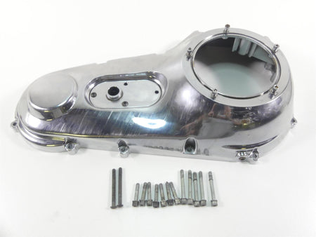 1999 Harley Dyna FXDS Convertible Outer Primary Clutch Cover Mid Cntrl 60506-99 {{ shop.shopifyCountryName }} - Mototech271