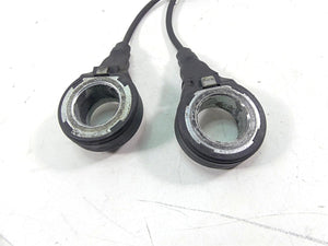 2015 Harley VRSCF Muscle V-Rod Abs Brake Wheel Speed Sensors 40648-08 40652-08